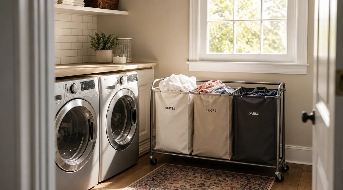 Laundry Sorter Cart vs Single Hamper: Why One of These Costs You More Time Every Week